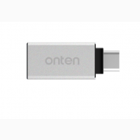 Переходник Onten OTG type-C to USB gray black Adapter Адаптер Converter Onten OTN-9130