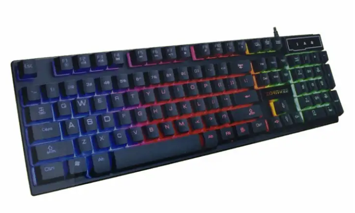 Фото 3. Клавіатура провідна ZE-510 RGB мультимедійна Геймерский дизайн Проводная игровая USB