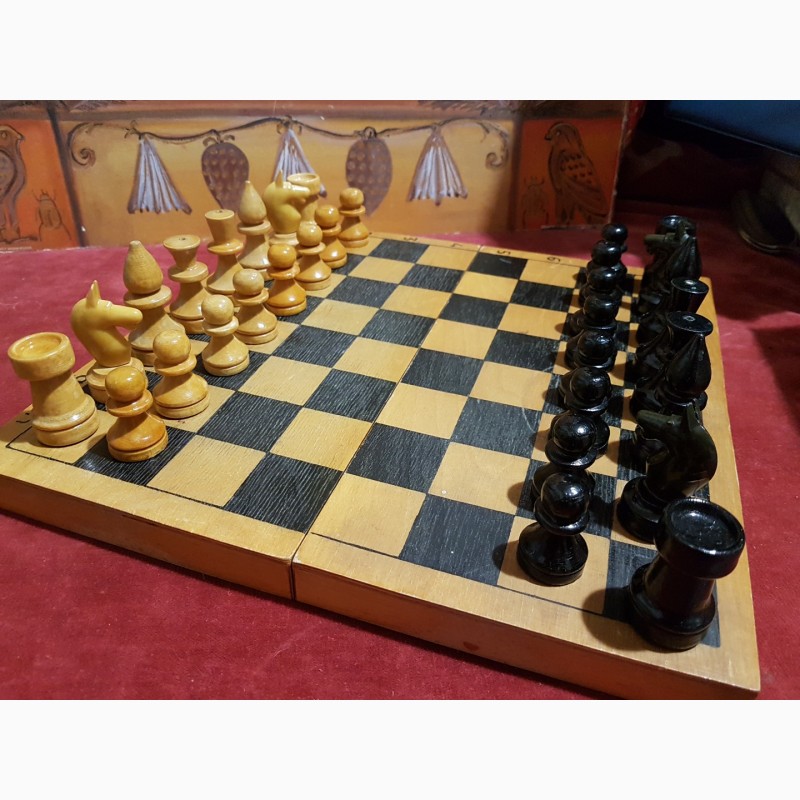 Фото 3. Шахматы 30х30см, деревянные, СССР