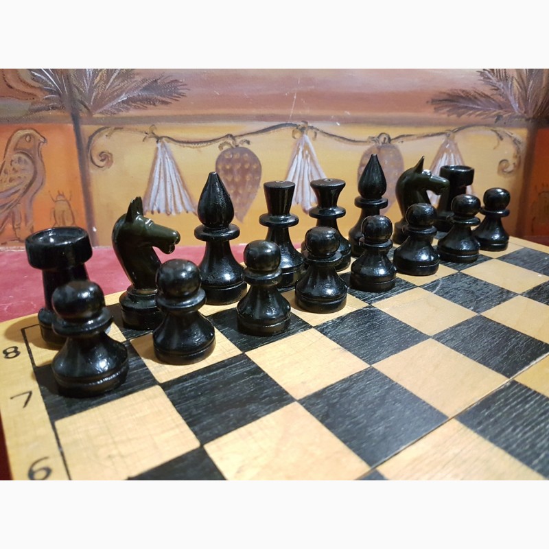 Фото 5. Шахматы 30х30см, деревянные, СССР