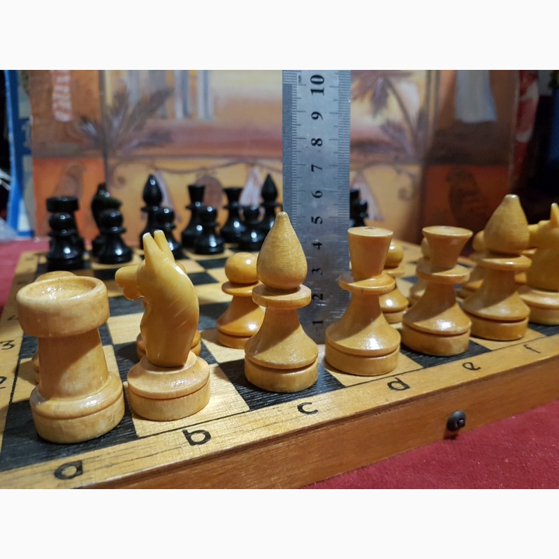 Фото 8. Шахматы 30х30см, деревянные, СССР