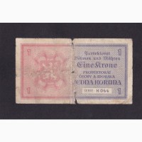 1 крона 1940г. Богемия-Моравия