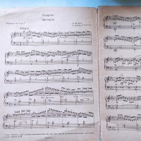 Ноты для фортепиано.Ф.Шуберт Экспромт.Соч.90, 2.1938г