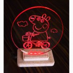 Продам интерьерный светильник в детскую Свинка Пеппа с RGB подсветкой