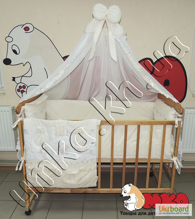 Комплект детского постельного белья Bepino Мишки Дети бежевый