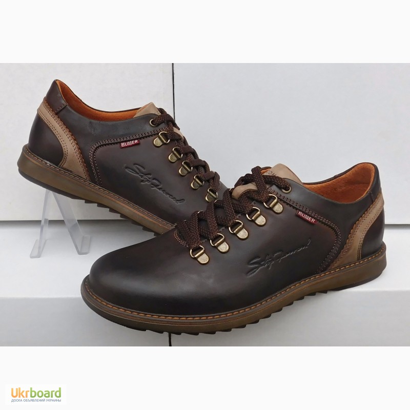 Фото 4. Туфли Bumer Premium Leather коричневые