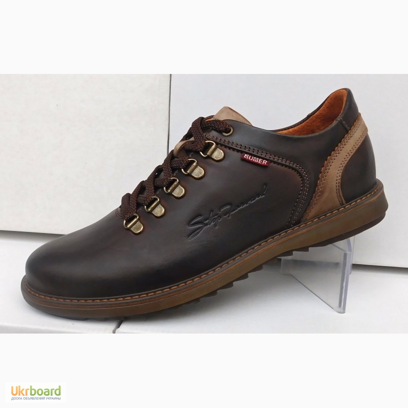 Фото 5. Туфли Bumer Premium Leather коричневые