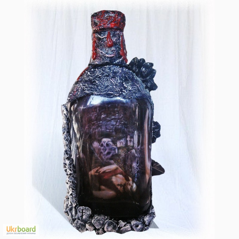 Фото 3. Подарочная бутылка Кровавая Мэри. Предмет декор в стиле фэнтези