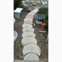 Плитка шаговая бетонная