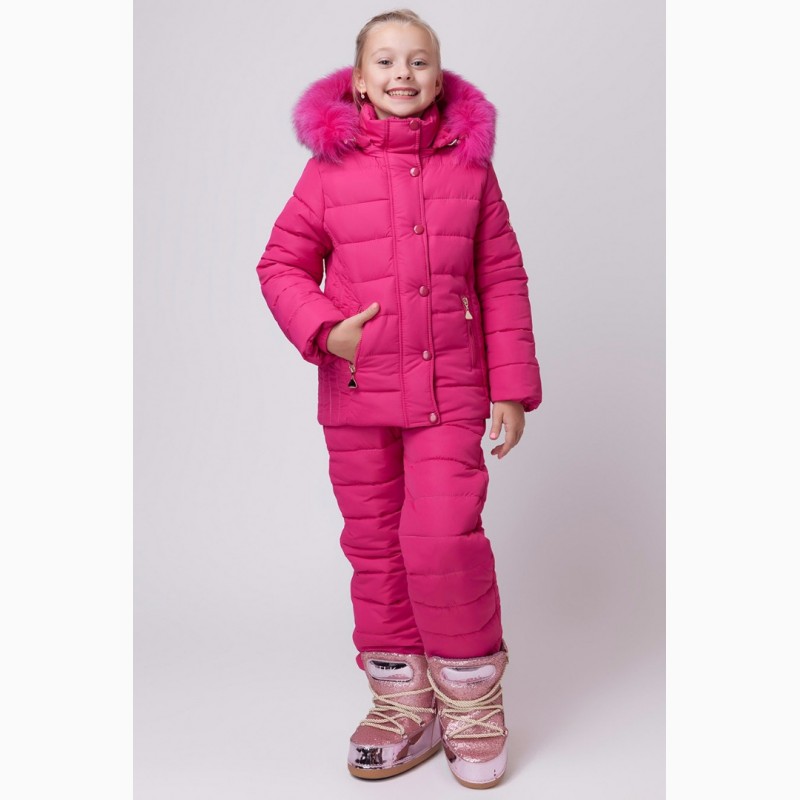 Фото 7. Зимний комбинезон для девочки Подросток KDP-1 розовый разные цвета