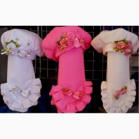 Детские весенние комплекты Жаккард берет и шарф на флисе девочкам 3-12 лет