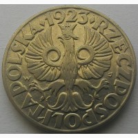 Польша 50 groszy 1923 год СОСТОЯНИЕ