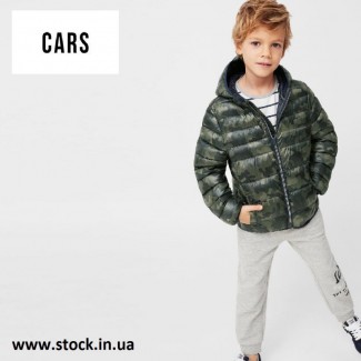 Сток / Детские куртки оптом CARS / Сток куртки оптом для детей