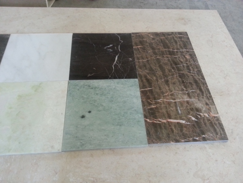 Фото 15. Мрамор прямоугольный. Плитка и слябы разных размеров. Расцветок большая палитра