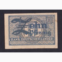 10 пфеннигов 1948г. ( ФРГ ) Германия