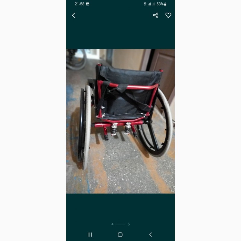 Фото 2. Продается инвалидная коляска ѳ