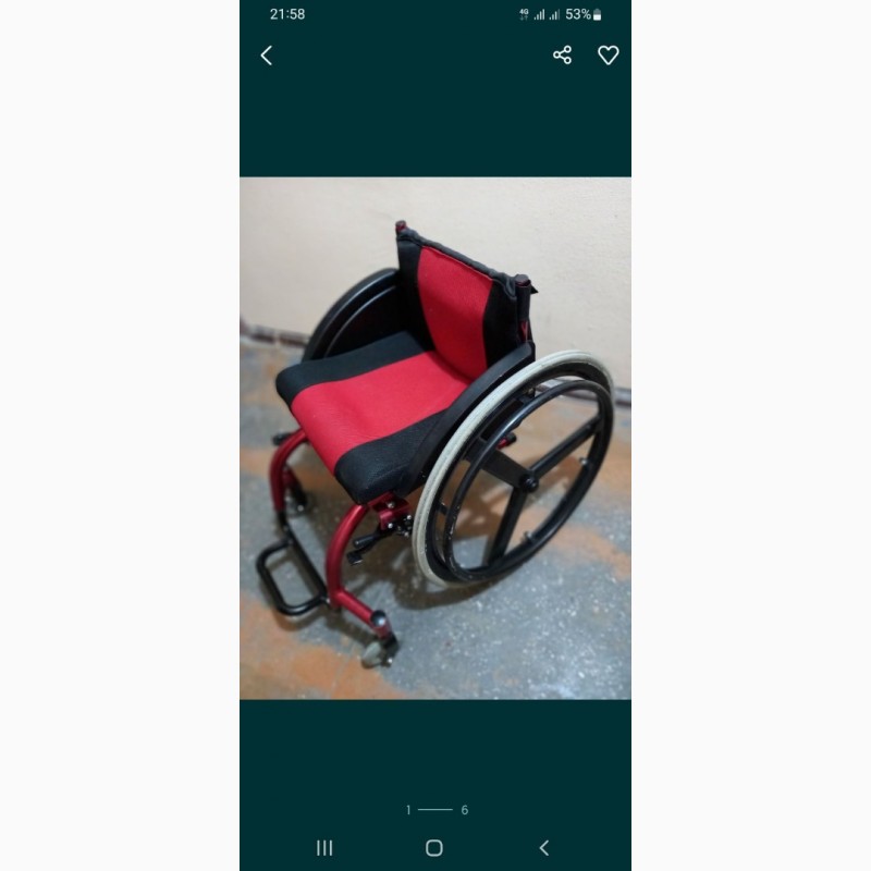 Фото 4. Продается инвалидная коляска ѳ