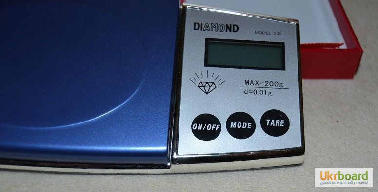 Фото 4. Кишенькові електронні ваги Digital Pocket Scale Diamond 200
