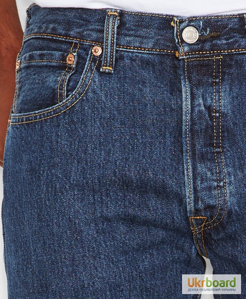 Фото 4. Джинсы Levis 501 Original Fit Jeans - Dark Stonewash