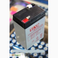 Аккумулятор(АКБ) UKC 6 вольт 4, 5 Ач.Для весов, радио