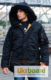 Фото 4. Мужская зимняя куртка Аляска Slim fit N-3B Alpha industries USA