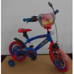Велосипед 2-х колес. 16 дюймов Hot Wheel со звонком, зеркалом, 131609
