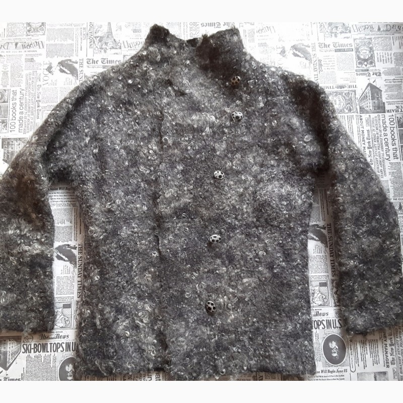 Фото 2. Куртка из валяной шерсти Gotland, двухсторонняя