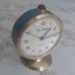 Слава ( SLAVA, 11 jewels ) часы-будильник, на ходу 100%