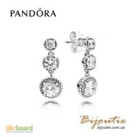 Серьги PANDORA Вечная элегантность ― 290742CZ оригинал Пандора