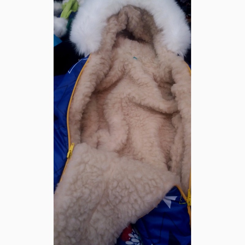 Фото 4. Детские зимние комбинезоны Крошка на овчине на выписку 50-64 см
