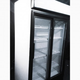 Доставим бесплатно! Холодильный шкаф бу витрина двухдверный. Гарантия