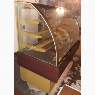 Кондитерская холодильная витрина бу Дакота Технохолод длинна 1.4 метра