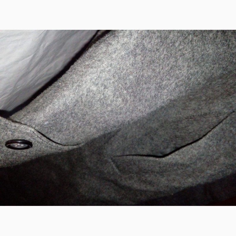 Фото 7. Пальто новое реглан как бушлат серый графит oversize Schneiders
