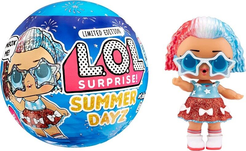 LOL Surprise куколка сюрприз в шаре летние дни 581796 Summer DayZ Jubi