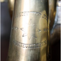 Кишенькова Cornet карманна труба C.G.Schuster Gun Schutz Marke Markneukirchen (Німеччина)