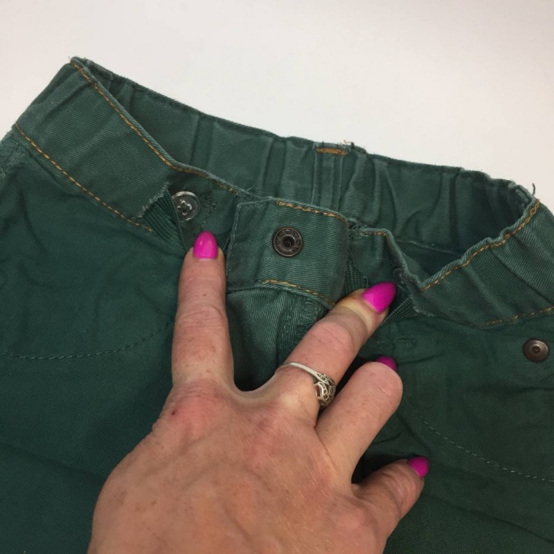 Фото 11. Джинсы HM на 2-3 года 2-3/98 зеленые штаны Брюки джинсовые, детские Н2010