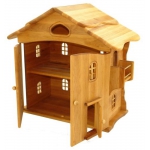 Изготовим игрушечный домик с мебелью из дерева.