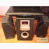 Продам акустику на базе Luxeon 2.1 и Dvd Sven Audio Hd-1071 (black)
