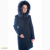 Продам пальто женское зимнее со съемным меховым воротником