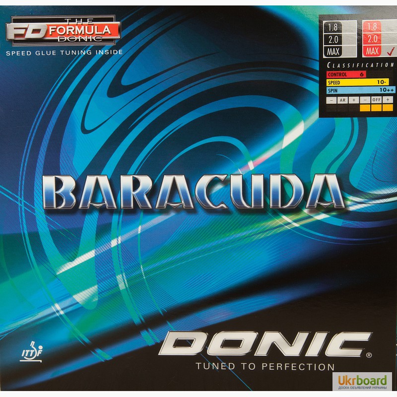 Накладка для тенісної ракетки Donic Baracuda