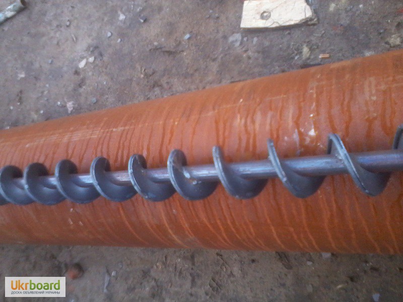 Фото 12. Шнековый погрузчик в 159 трубе длиной 6 м для зерна