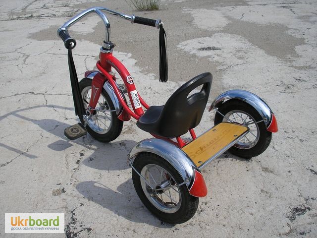 Фото 4. Детский трехколесный велосипед Schwinn roadster trike 12 red (Донецк, Макеевка)
