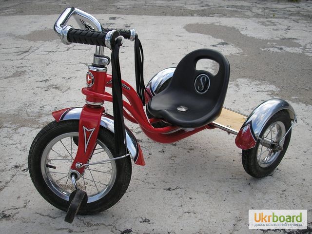 Фото 6. Детский трехколесный велосипед Schwinn roadster trike 12 red (Донецк, Макеевка)