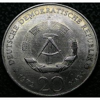 Германия 20 марок 1972 год Фридрих