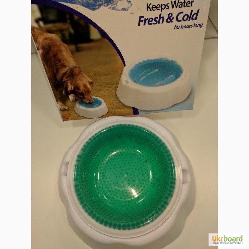 Фото 5. Охлаждающая миска для домашних животных Frosty Bowl