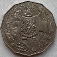 Австралия 50 центов 1980 год с631 СОХРАН