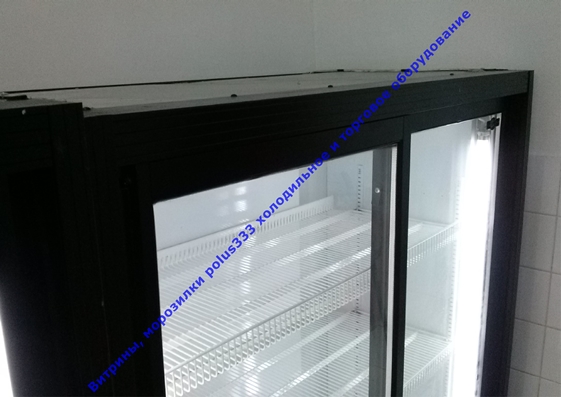 Фото 4. Холодильник витрина духдверный бу 1000-1400л витринный холодильник бу со стеклянной дверью