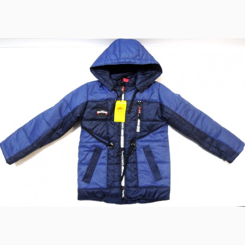 Детские весенне-осенние куртки для мальчиков 2-6 лет, опт и розница