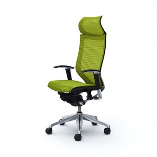 Кресло офисное OKAMURA CP polished-mech-Lime green