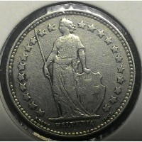 Швейцария 1/2 франка 1909 Не частый год!! серебро
